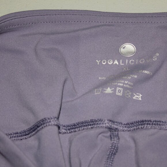 Alpine Iris Yogalicious High Waist Capris Size XL New - Picture 4 of 6